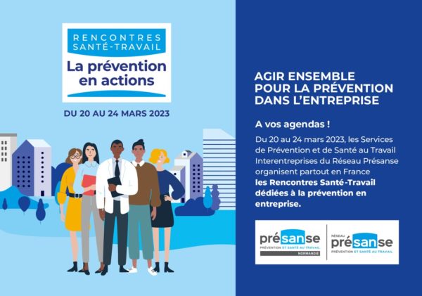 Rencontres Santé-Travail : rendez-vous du 20 au 24 mars 2023